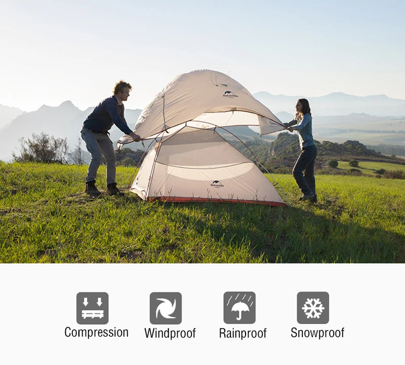 Naturehike Cloud Up Waterproof Ultralight Backpacking Tent