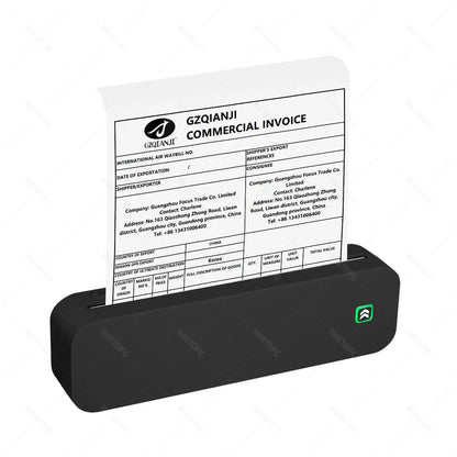 Inkless A4 Portable Thermal Printer Bluetooth Wireless