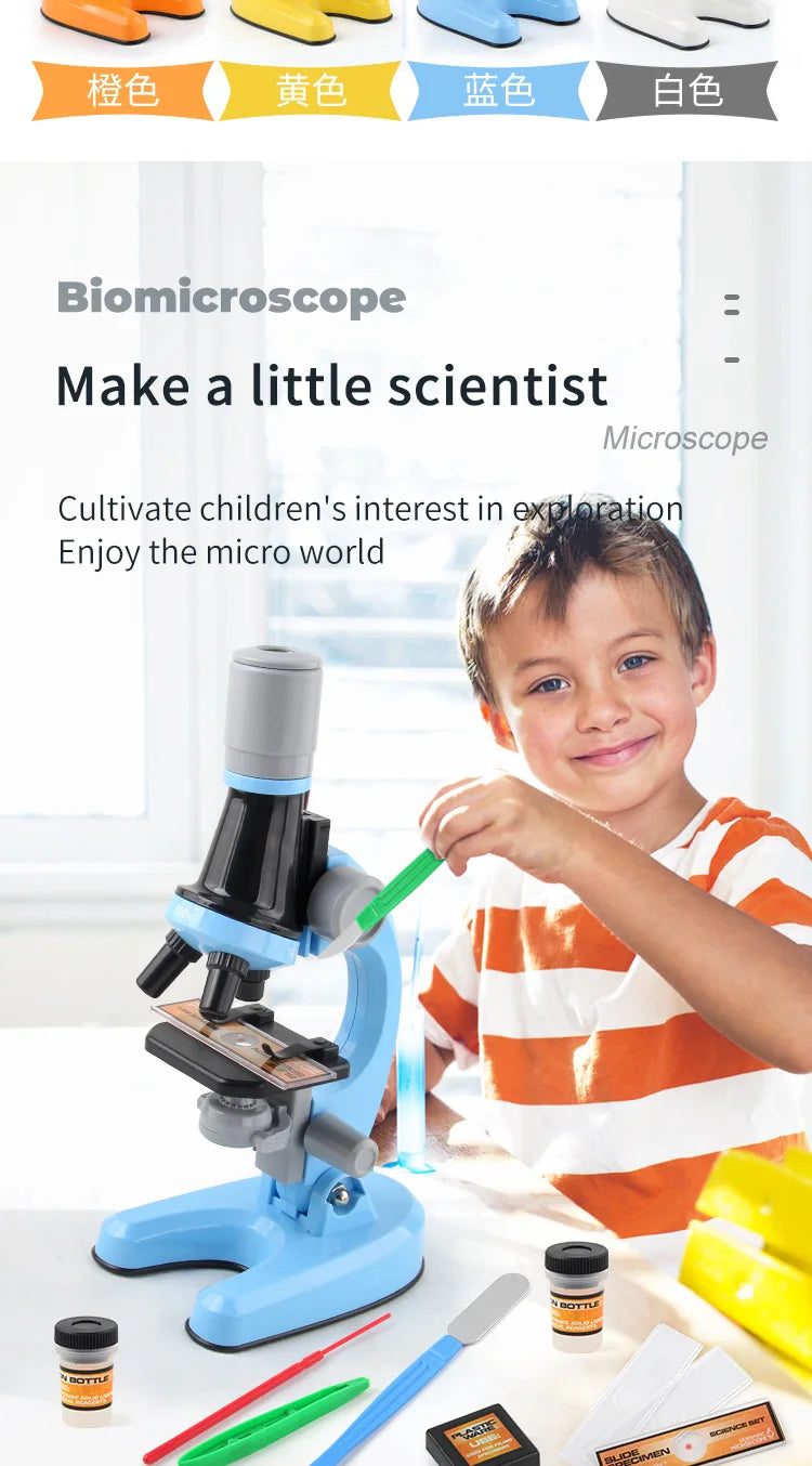 Children’s Microscope Toy Science Educational Material