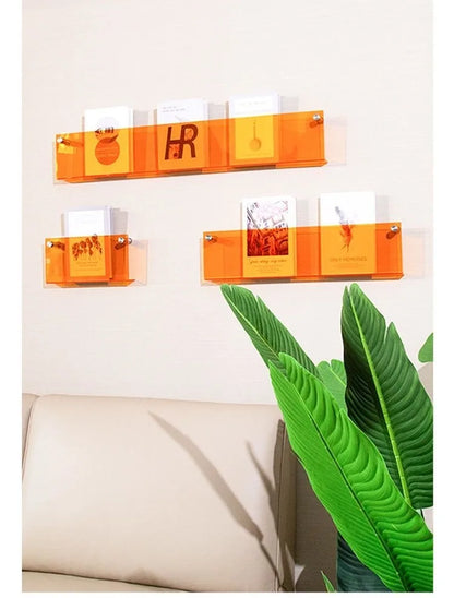 Wall-Mount Brochure Holder (12 Colors)