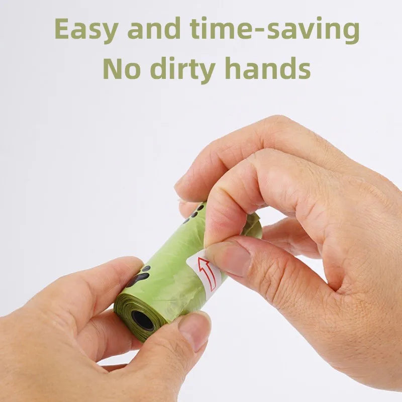 Biodegradable Dog Poop Bags Scented Waste Dispenser