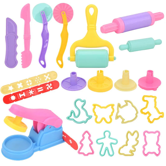 3D Plasticine Mold DIY Play Dough Knife Mold Tools