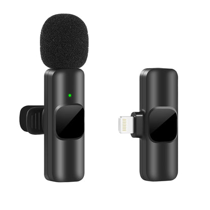 Wireless Lavalier Mic Mini iPhone Android Recording