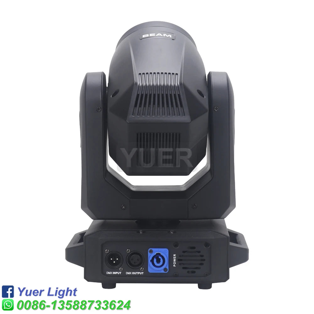 200W LED Moving Head Light Beam Spot Prism DMX