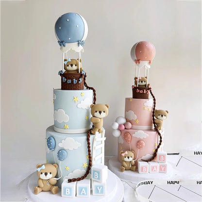 3D Bear Cake Topper