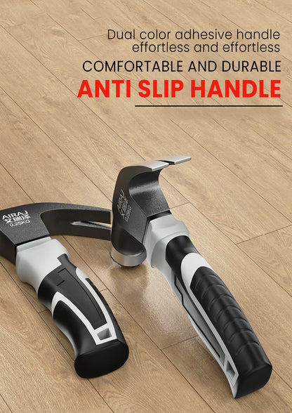 AIRAJ Mini Claw Hammer Anti-Slip Shockproof Handle