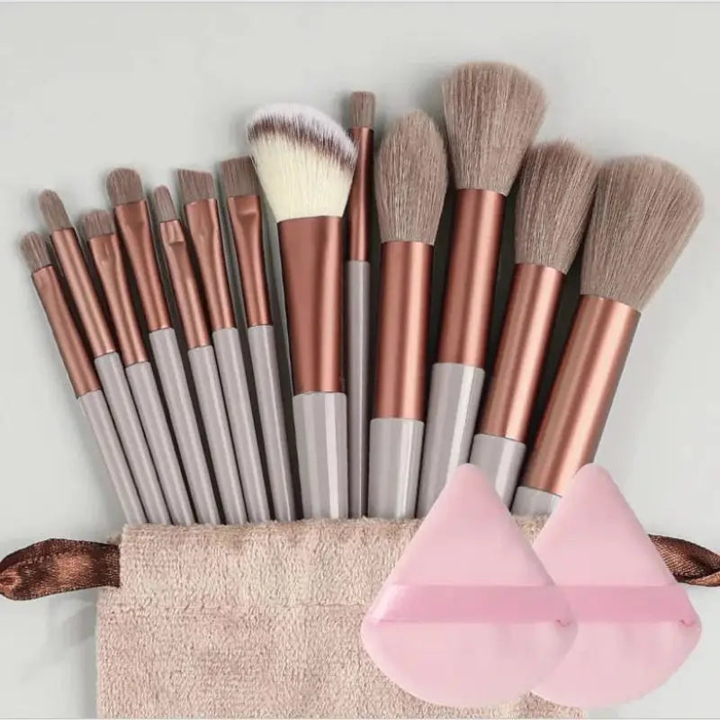 Soft Fluffy Professional Makeup Brush Set Powder Eyeshadow Foundation