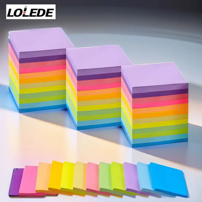 LOLEDE Notepad Index Sticky Notes Kawaii Stationery