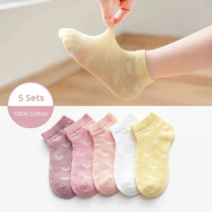 Baby Cotton Socks (5 pairs)