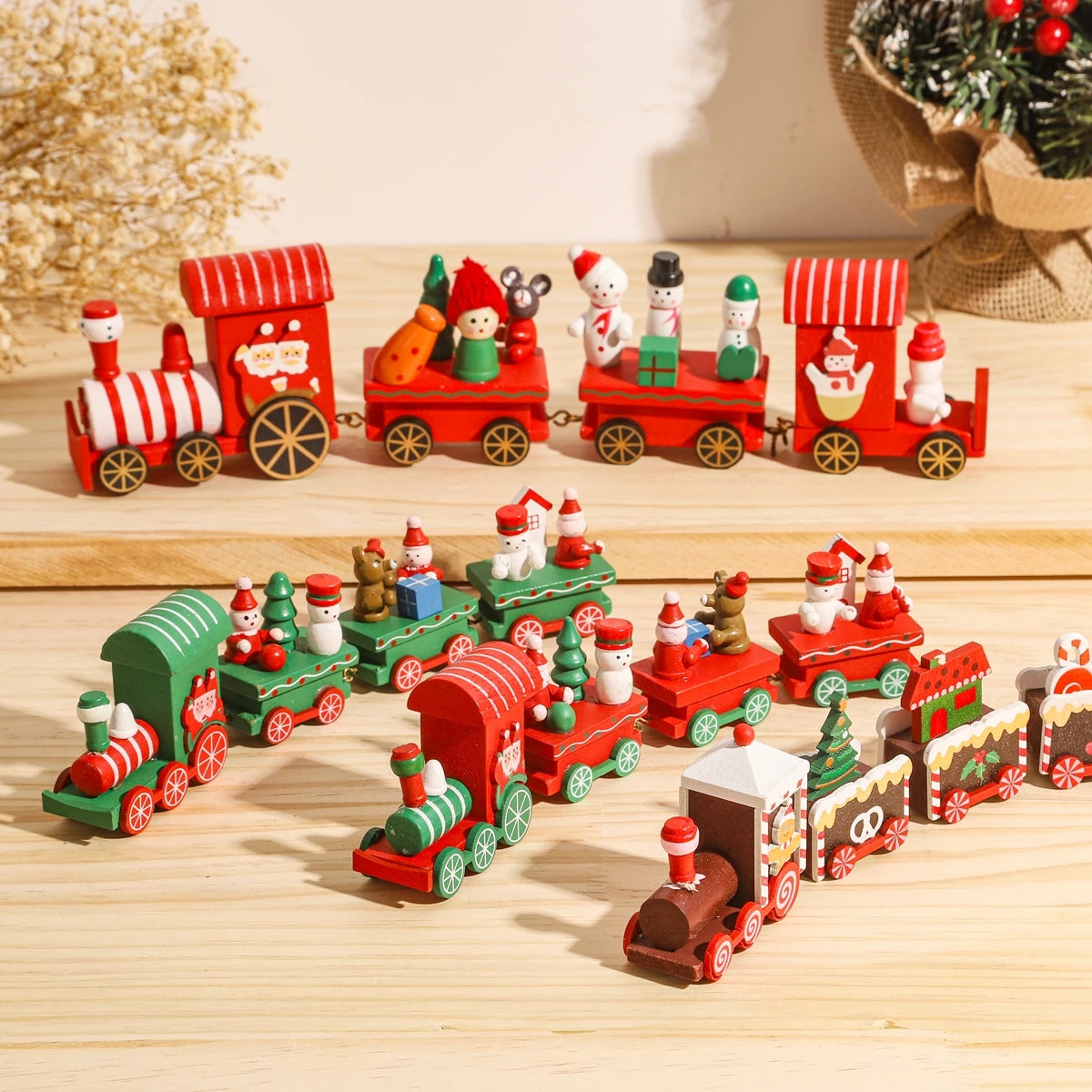 Christmas Train Décor Set