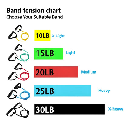 Resistance Bands With Handles Strength Training at Home