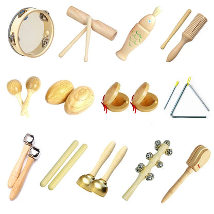 Wooden Musical Instruments for Kids