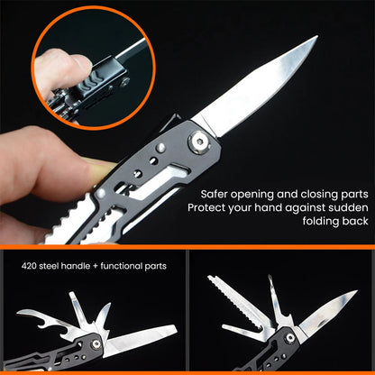 Stainless Steel Multi-tool Folding Pliers Outdoor