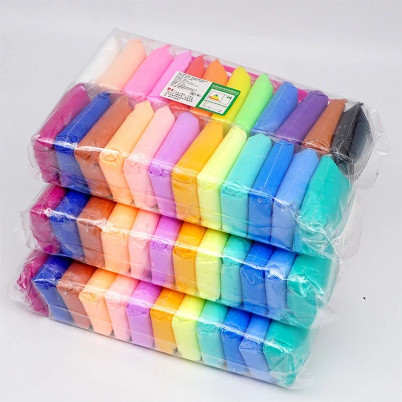 36 Colors Super Light Clay Air Dry Polymer DIY Slime