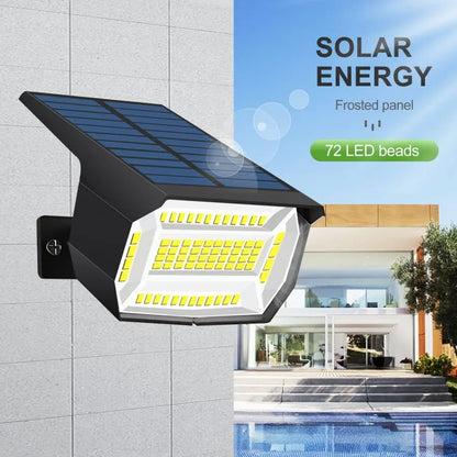 72/68 LED Solar Landscape Lights Outdoor Waterproof Spotlight