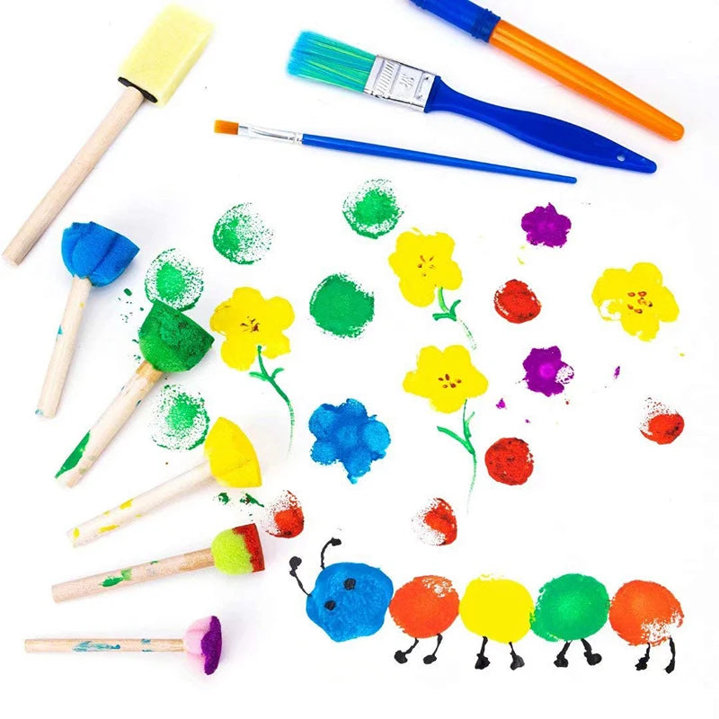 Painting Sponge Brush EVA Stamp Children DIY Art Tools