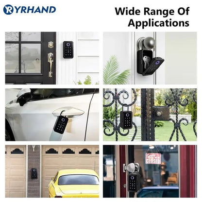 YRHAND TTlock Wifi Security Lock Box Fingerprint Smart