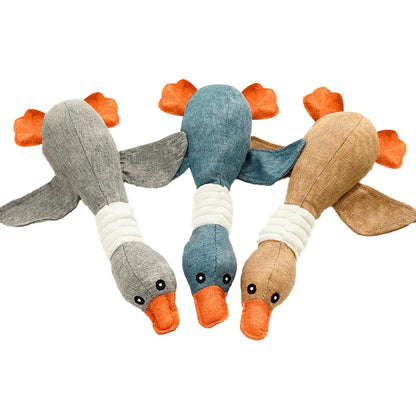 Pet Geese Sound Toy Bite-Resistant Teeth Cleaning