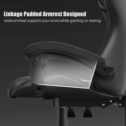 Gaming Chair Ergonomic PU Leather Office Racing Chair