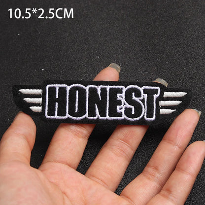 Band Iron-On Patches Embroidery Rock Music DIY Badge