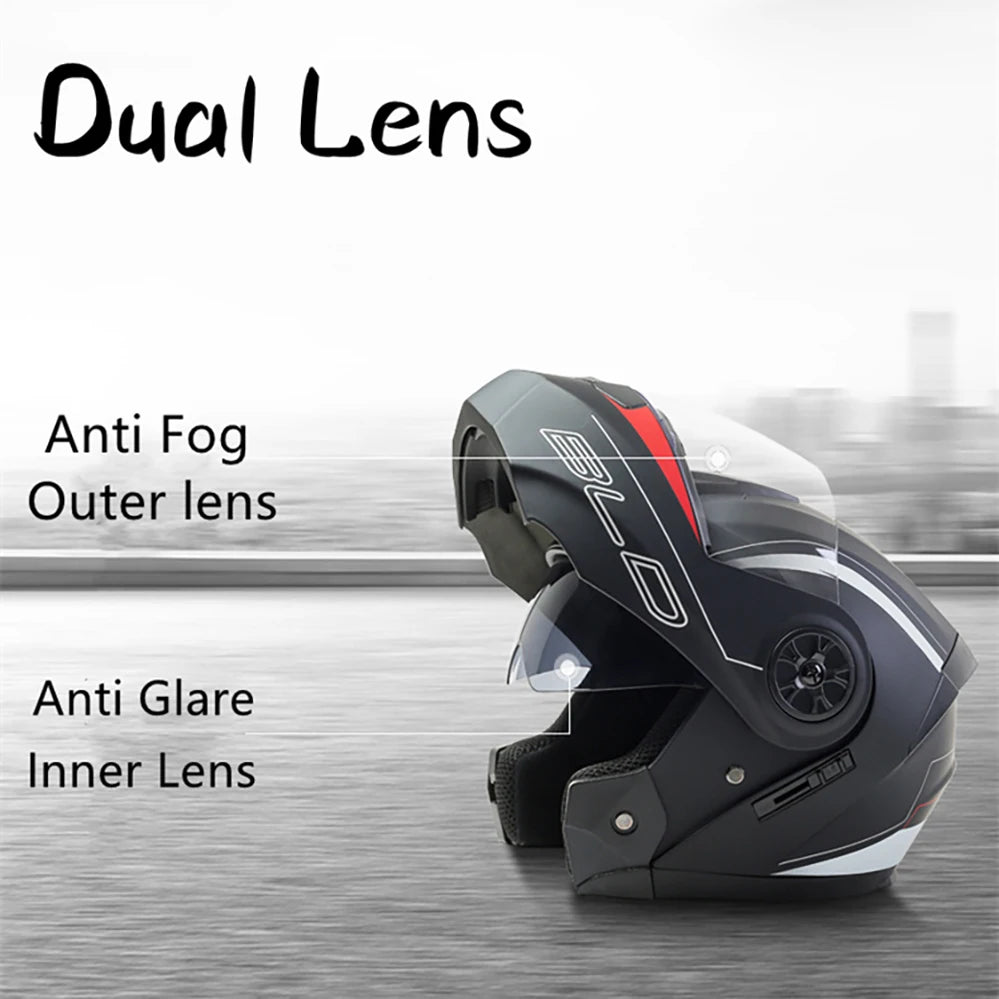 BLD Personalized Full Face Motorcycle Helmet Modular