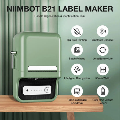 Niimbot Label Maker Printer Self-Adhesive Thermal Labels