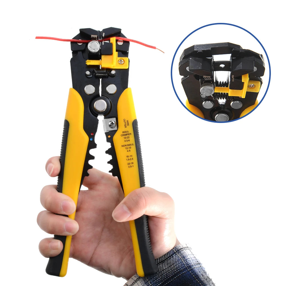 Crimper Cable Cutter Automatic Wire Stripper Multifunctional Pliers