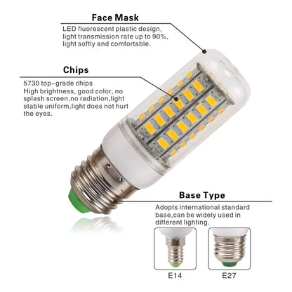 E27 LED Corn Bulb