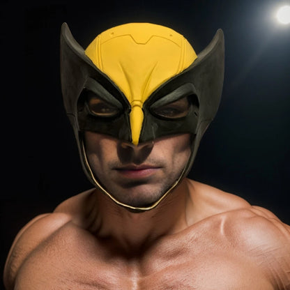 King Kong Wolverine Latex Mask Halloween Cosplay Prop