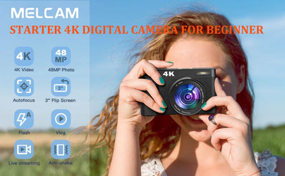 4K Digital Vlogging Camera