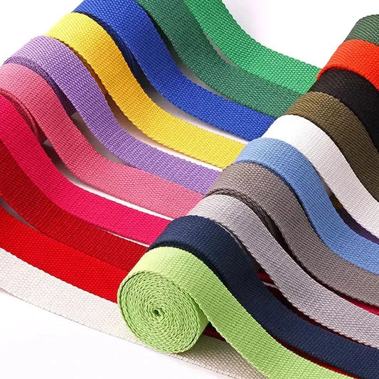 5M Cotton Webbing DIY Sewing Fabric Pet Rope Accessories