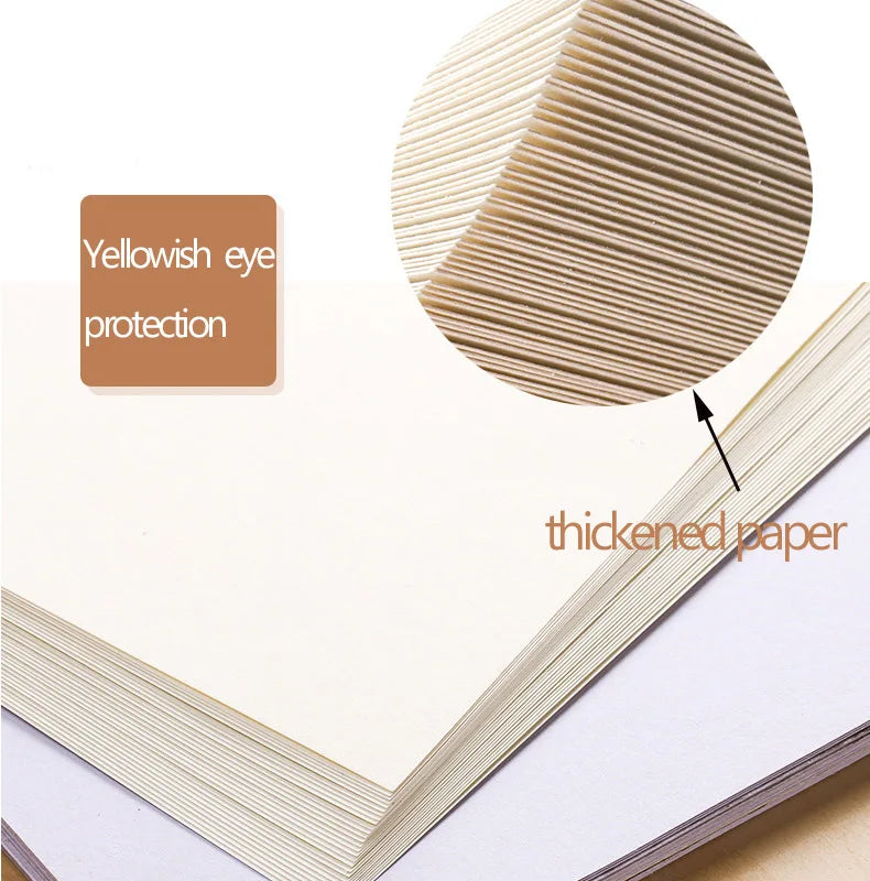 Thick Paper Sketchbook 160 GSM Drawing Art Supplies