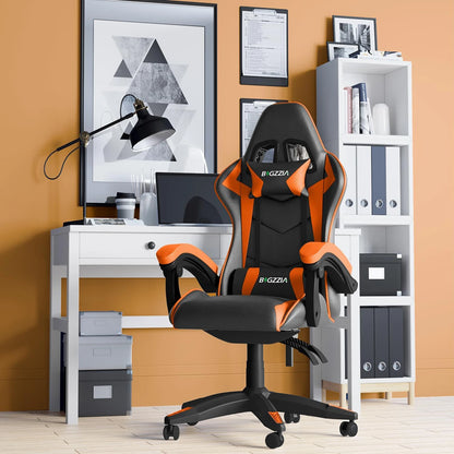 Gaming Chair Ergonomic PU Leather Office Racing Chair