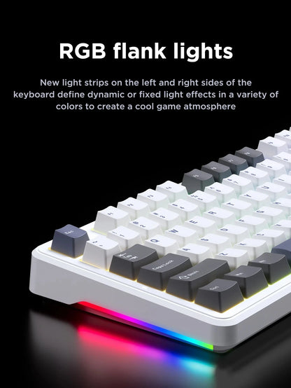 AULA F87 Pro Mechanical Keyboard Tri-Mode Wireless RGB