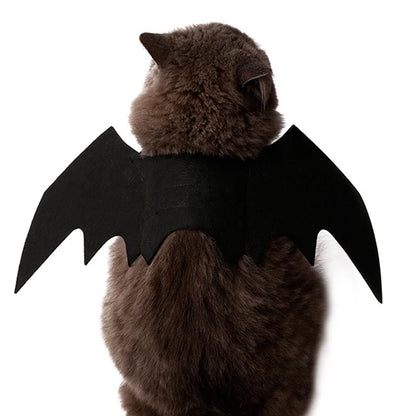 Halloween Bat Wings Pet Costume Dog Cat Harness Dress