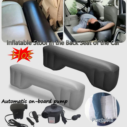 Car Inflatable Mattress Back Seat Air Bed Travel Camping