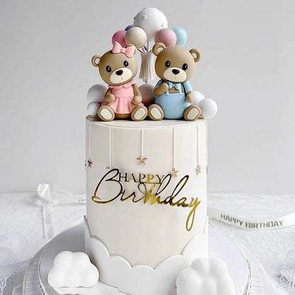 3D Bear Cake Topper