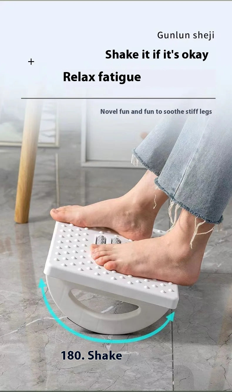 Portable Foot Rest Under Desk Ergonomic Footstool Massage