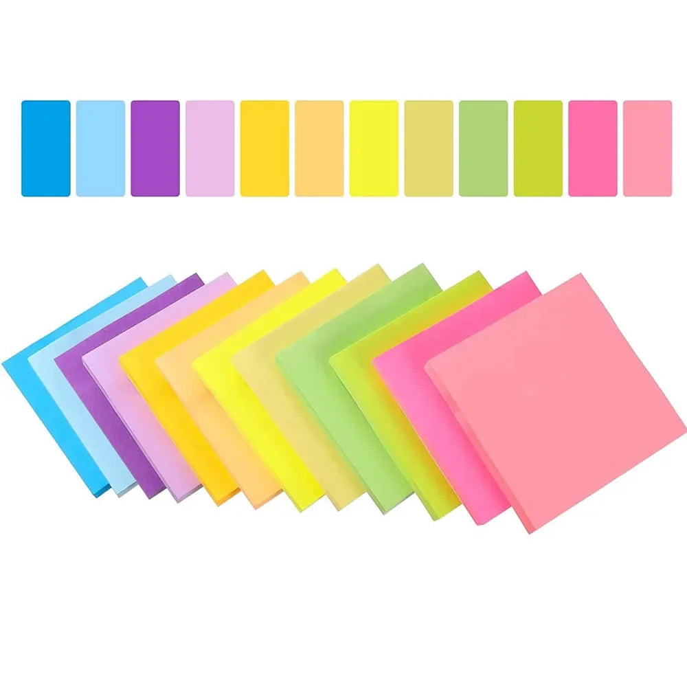 LOLEDE Notepad Index Sticky Notes Kawaii Stationery