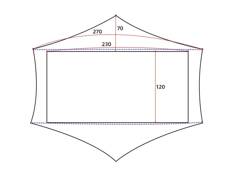 FLAME’S CREED Lanshan 2 Pro Lightweight Backpacking Tent