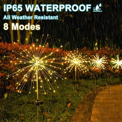 Solar Firework Light (90-200 LEDs)