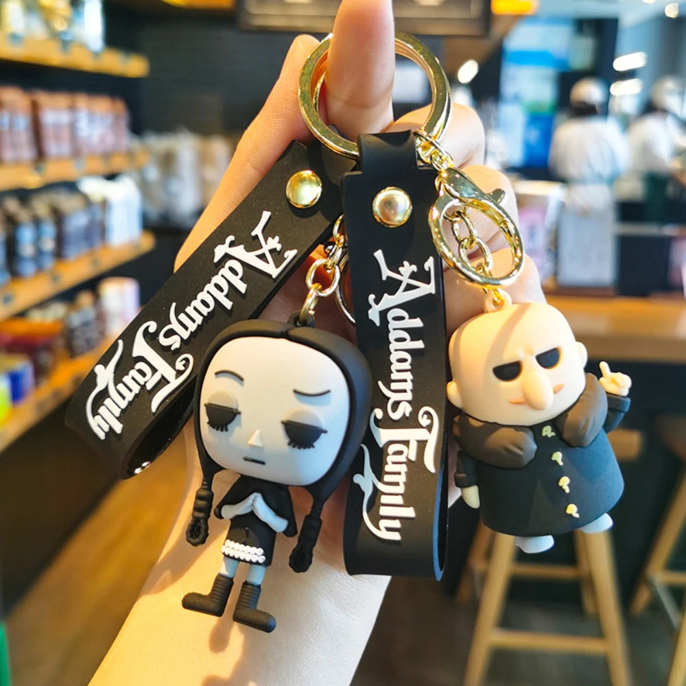 Wednesday Addams Keychain