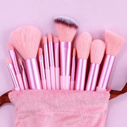 Soft Fluffy Professional Makeup Brush Set Powder Eyeshadow Foundation