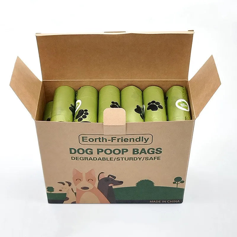 Biodegradable Dog Poop Bags Scented Waste Dispenser