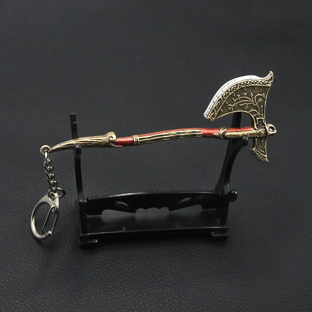 God of War Ragnarok Keychain Thor’s Hammer Weapon