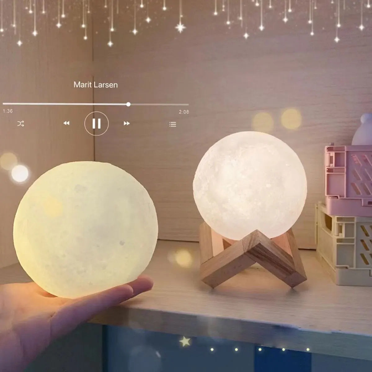 Creative Moon LED Night Light