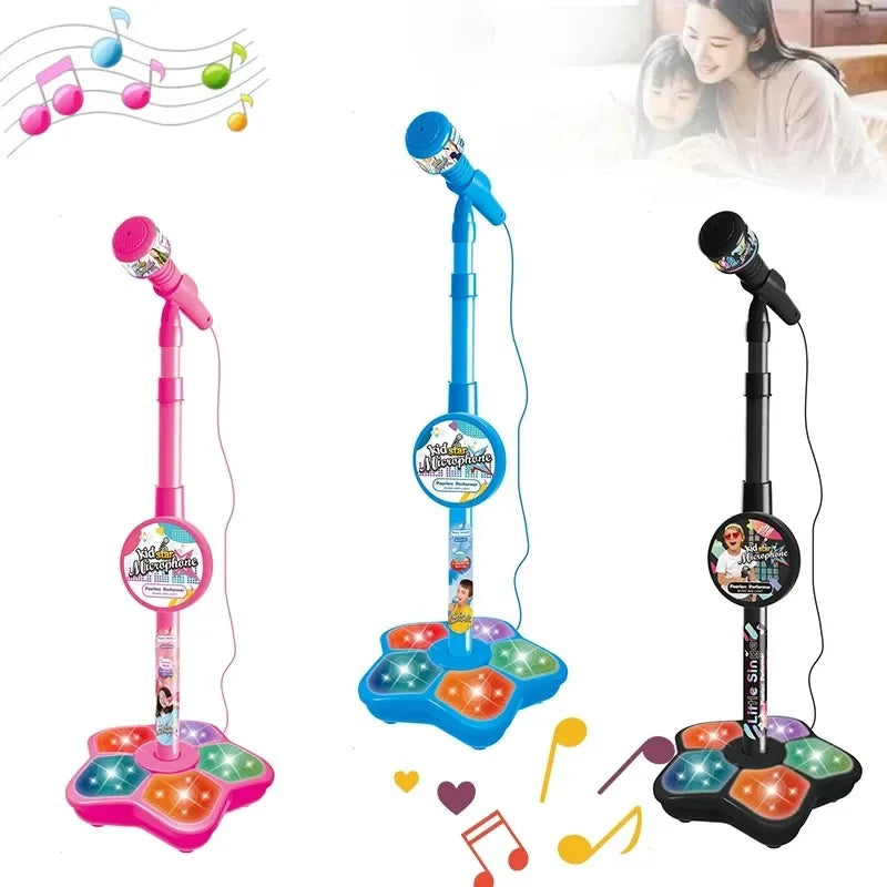 Kids Karaoke Microphone with Stand