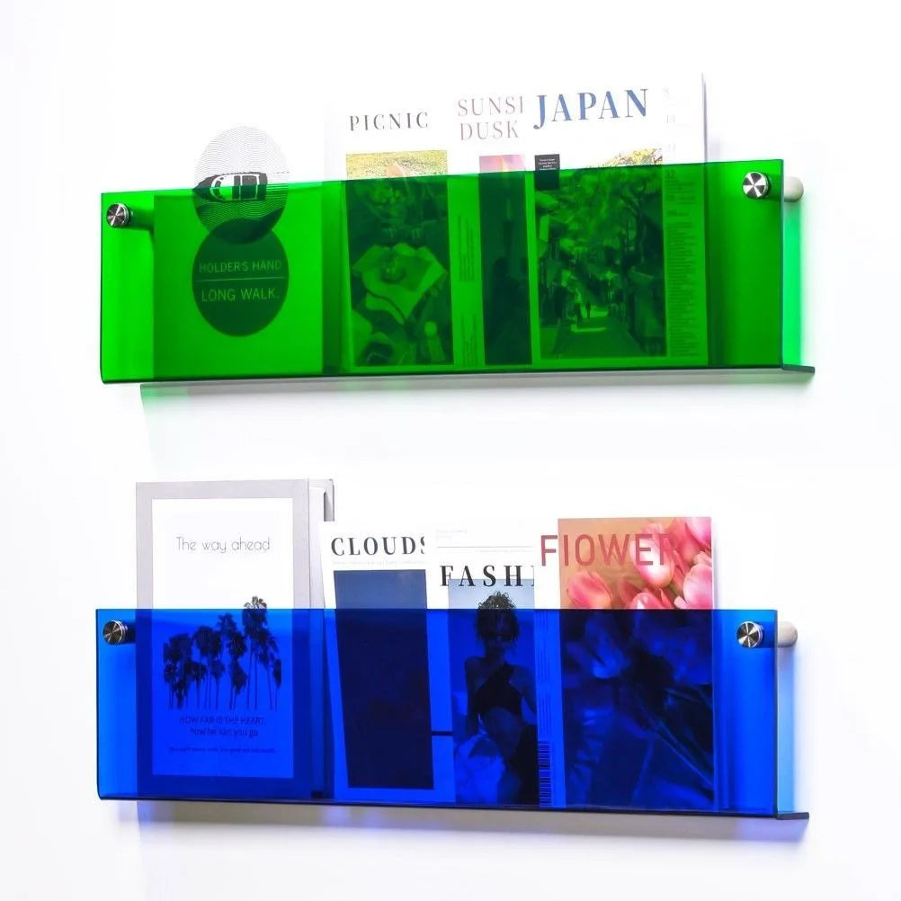 Wall-Mount Brochure Holder (12 Colors)