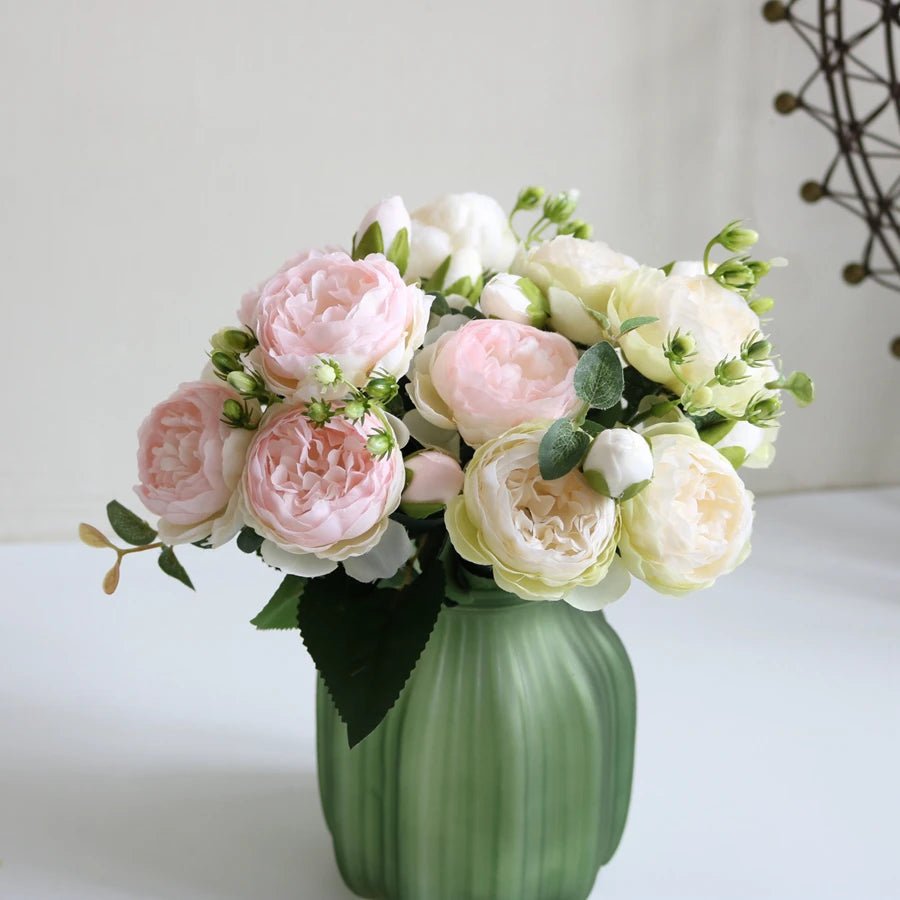 Artificial Peony Bouquet - Shop Dealza