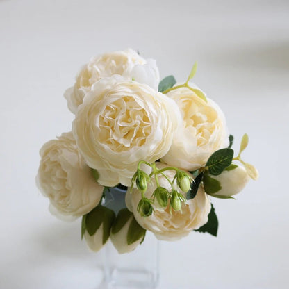 Artificial Peony Bouquet - Shop Dealza